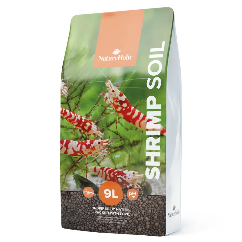 NatureHolic Shrimp Soil, Spezial Bodengrund, 9 Liter Finale Aktion